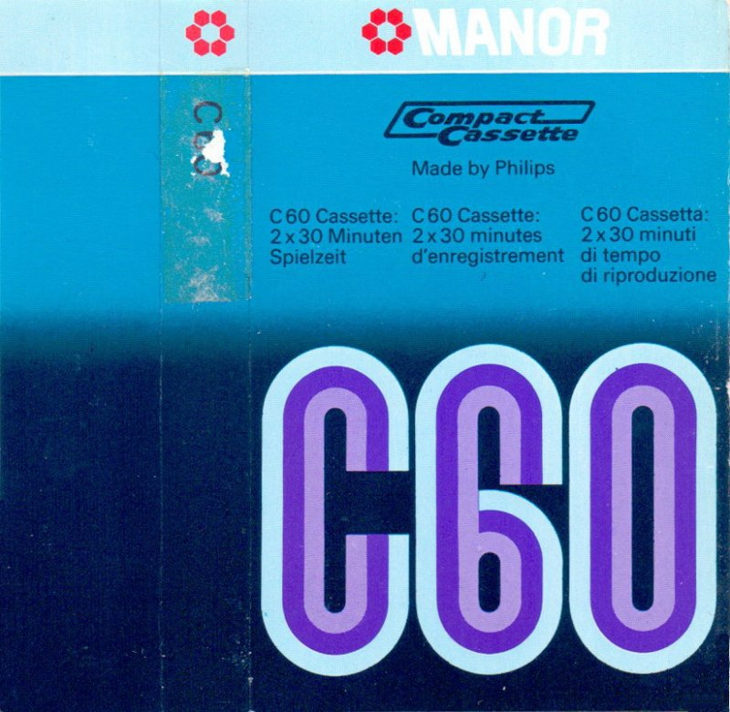 Compact Cassette: Philips Manor -  60