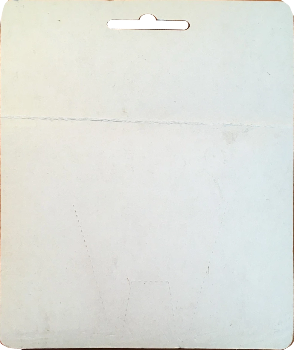 Blister AGFA Superchrom 60+6 Type II Chrome 1981 Germany