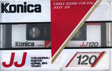 Compact Cassette Konica JJ 120 Type I Normal 1984 Japan