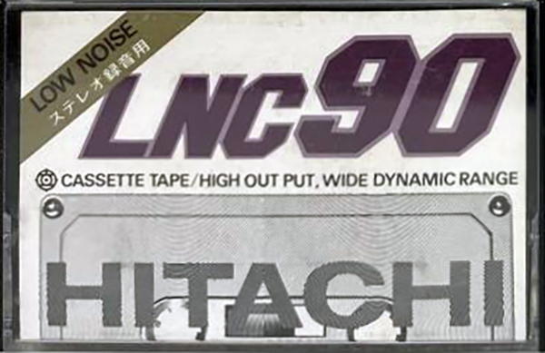 Compact Cassette Hitachi LN 90 Type I Normal 1971 Worldwide