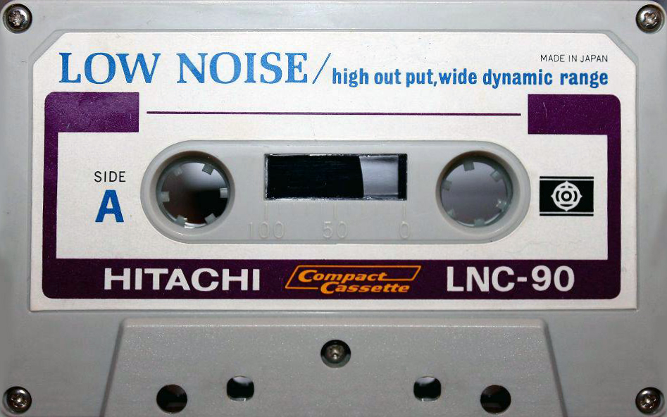 Compact Cassette Hitachi LN 90 Type I Normal 1971 Worldwide