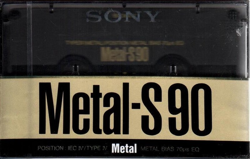 Compact Cassette: Sony  - Metal-S 90