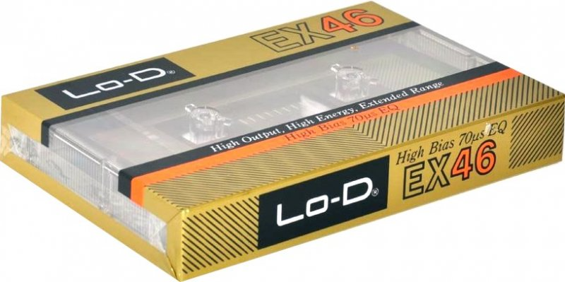 Compact Cassette Lo-D EX 46 Type II Chrome 1983 Japan