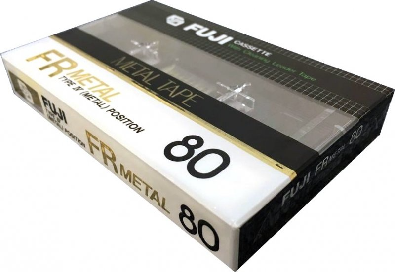Compact Cassette Fuji FR Metal 80 Type IV Metal 1982 Japan