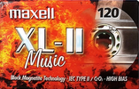 Compact Cassette Maxell XLII 120 Type II Chrome 2002 Europe