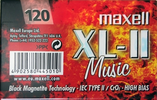 Compact Cassette Maxell XLII 120 Type II Chrome 2002 Europe