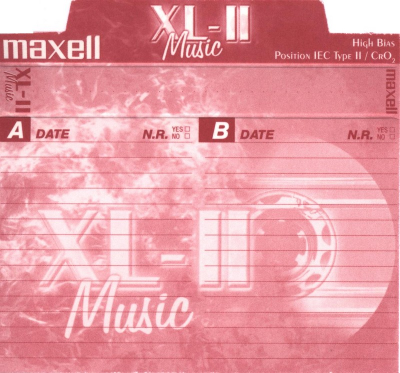 Compact Cassette Maxell XLII 120 Type II Chrome 2002 Europe
