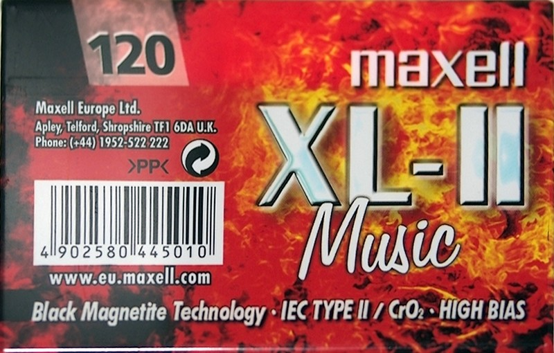 Compact Cassette: Maxell / Hitachi Maxell - XL-II 120