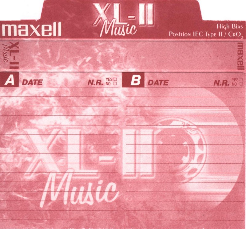 Compact Cassette: Maxell / Hitachi Maxell - XL-II 120