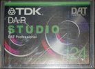 cover of Digital Audio Tape TDK DA-R Studio Type IV Metal