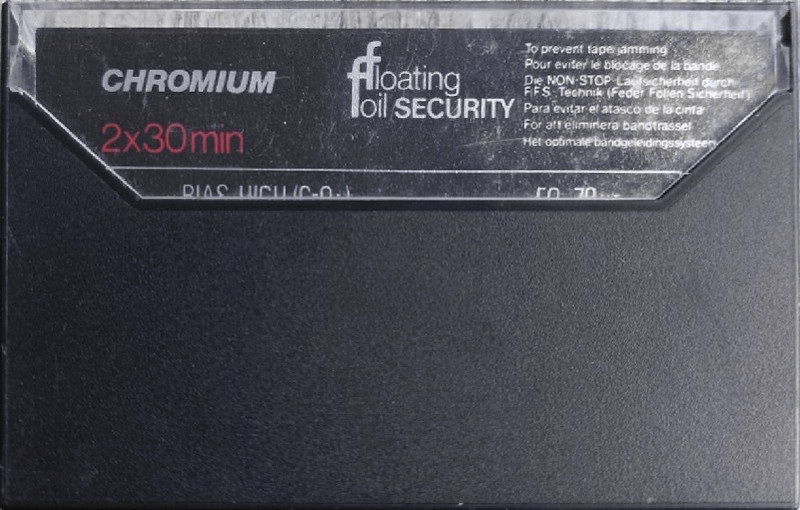 Compact Cassette: Philips  - Chromium 60