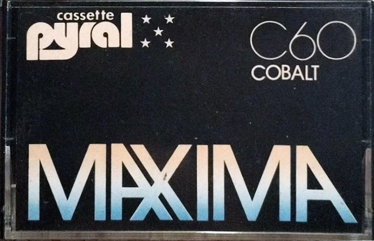 Compact Cassette Pyral Maxima 60 Type I Normal 1980 Canada