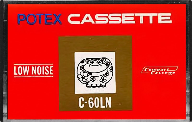 Compact Cassette Potex 60 Type I Normal 1975