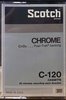 Compact Cassette Scotch Chrome 120 Type II Chrome 1975 USA