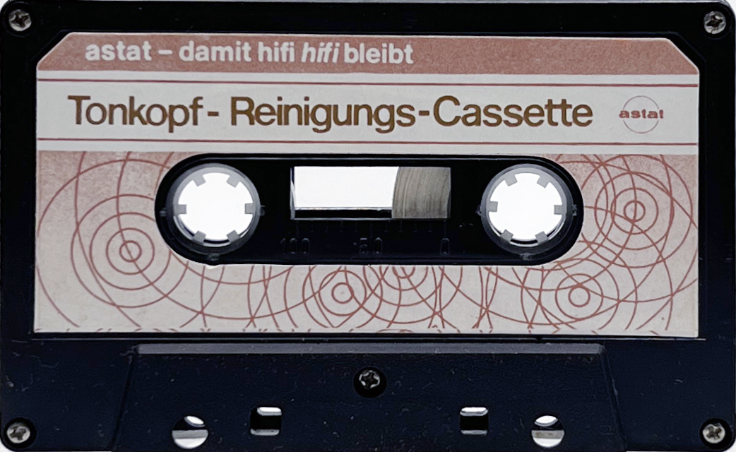 Compact Cassette Astat Cleaning Cassette Germany