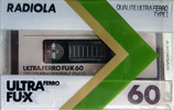 Compact Cassette Radiola FU-X 60 Type I Normal 1985 Europe