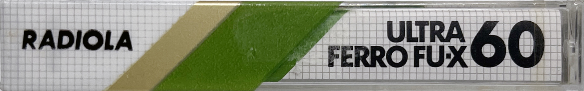 Compact Cassette Radiola FU-X 60 Type I Normal 1985 Europe