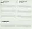 Compact Cassette Memorex dBS 60 Type I Normal 1987 Europe