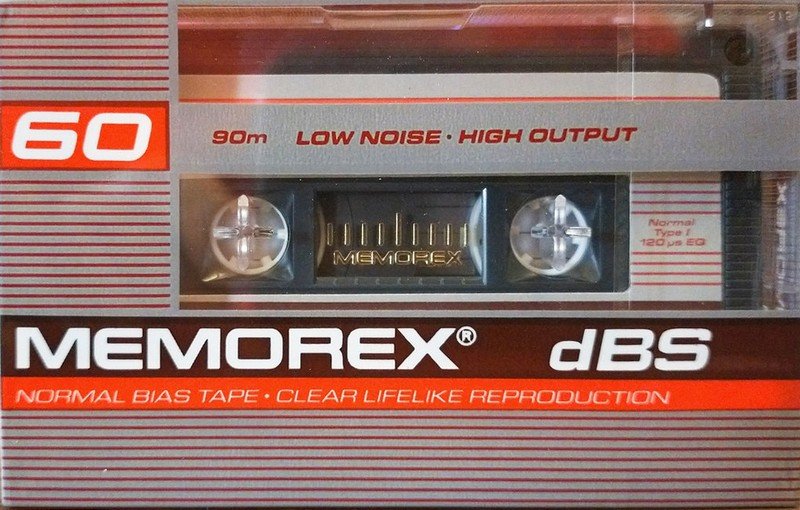 Compact Cassette: Memorex  - dBS 60