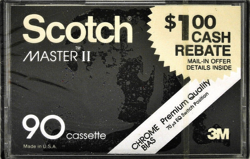 Compact Cassette: 3M Scotch - Master II 90