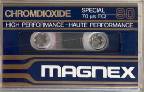 Compact Cassette Magnex 90 Type II Chrome 1979 Europe