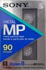 Video8, Hi8, Digital8 Sony MP 90 "video 8 P6-90MP" Type IV Metal North America