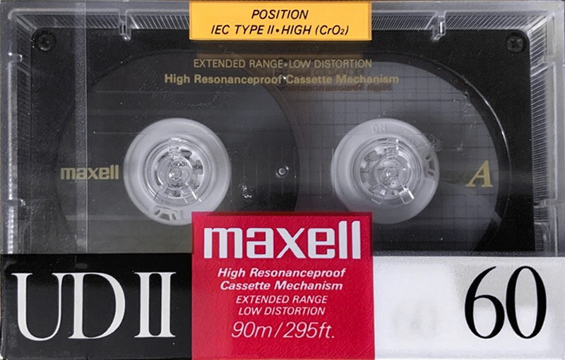 Compact Cassette: Maxell / Hitachi Maxell - UDII 60