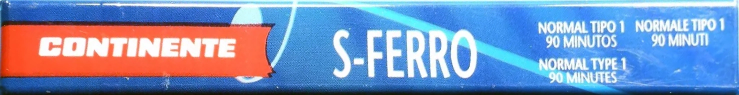 Compact Cassette Continent / Continente S-Ferro 90 Type I Normal Europe