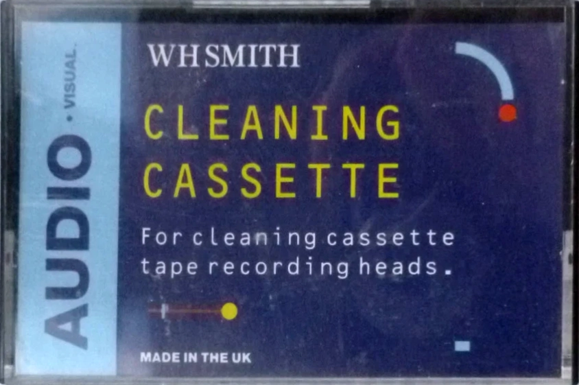 Compact Cassette WHSMITH Cleaning Cassette 1985 UK