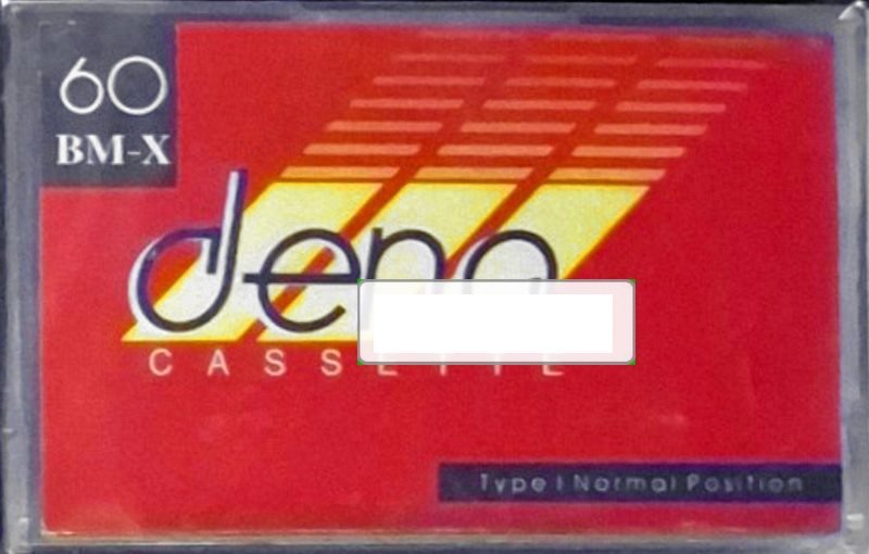Compact Cassette Dena BM-X 60 Type I Normal Near East
