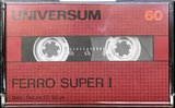 Compact Cassette Universum Super 60 Type I Normal 1983 Europe