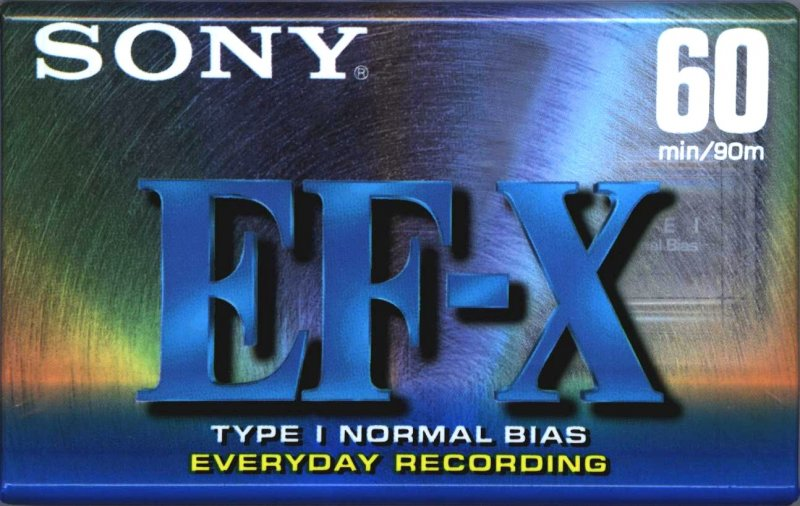 Compact Cassette: Sony  - EF-X 60