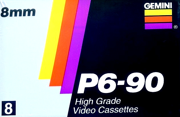 Video8, Hi8, Digital8 Gemini 60 Type IV Metal 1992 USA