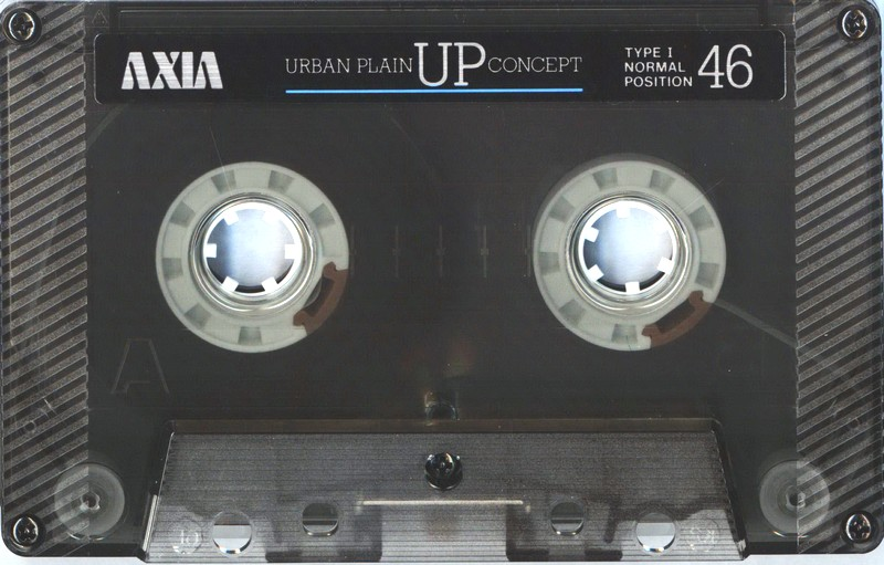 Compact Cassette AXIA UP 46 "UP 46" Type I Normal 1988 Japan
