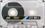 Compact Cassette JVC AFII 90 Type II Chrome 1990 North America