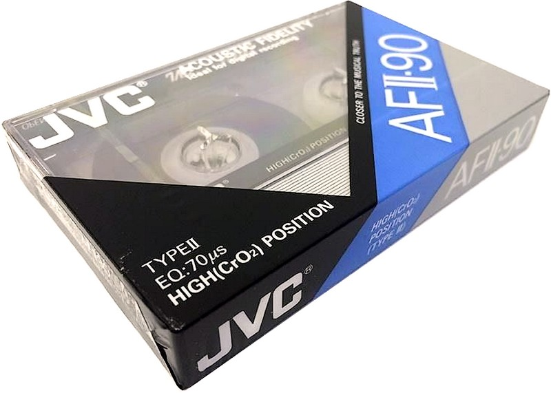 Compact Cassette:  JVC - AFII 90