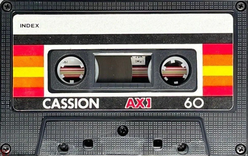 Compact Cassette Cassion AX I 60 Type I Normal 1985 Canada