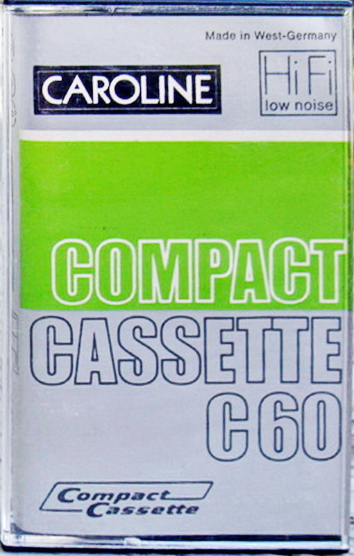 Compact Cassette Caroline 60 Type I Normal 1980 Europe