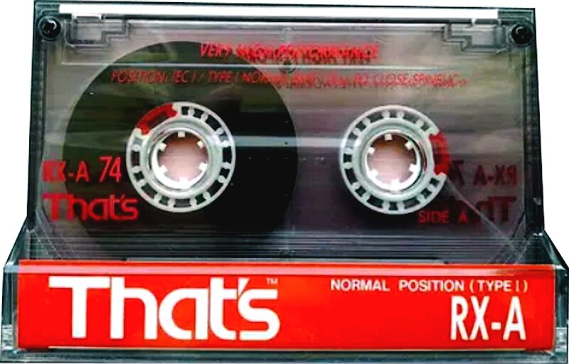 Compact Cassette Thats RX-A Roxana 74 Type I Normal 1993 Europe