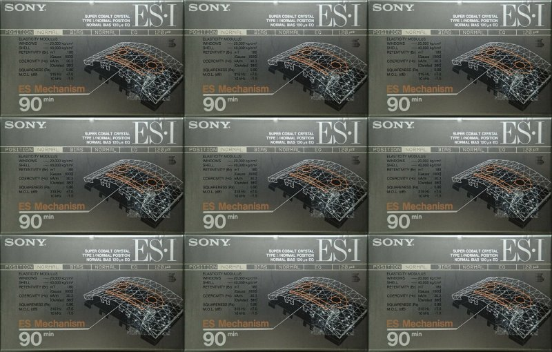 Compact Cassette: Sony  - ES-I 90