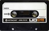 Compact Cassette Hitachi UD 46 Type I Normal 1976 Japan