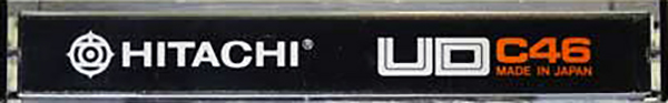 Compact Cassette Hitachi UD 46 Type I Normal 1976 Japan