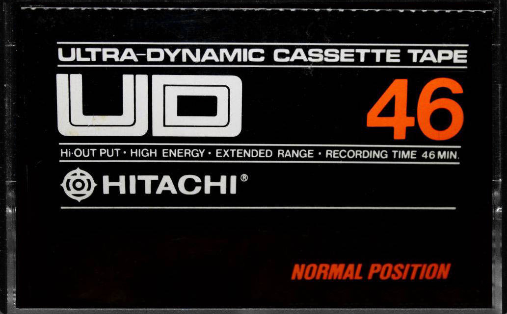 Compact Cassette Hitachi UD 46 Type I Normal 1976 Japan