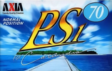 Compact Cassette AXIA PS-I / PS-1 70 "PS1K 70" Type I Normal 1998 Japan
