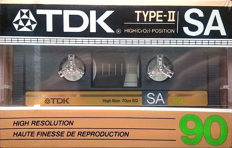 Compact Cassette: TDK  - SA 90