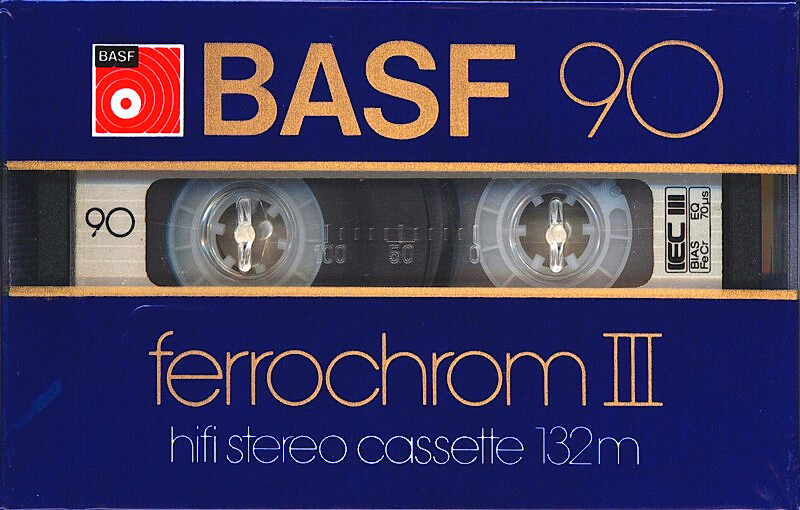 Compact Cassette: BASF  - Ferrochrom III 90