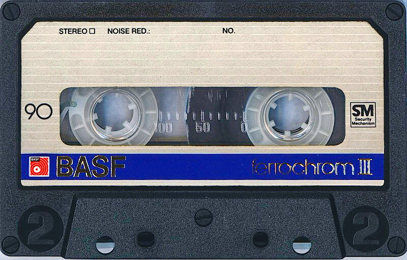 Compact Cassette BASF Ferrochrom 90 Type III Ferro Chrome 1981 Europe