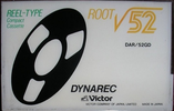 Compact Cassette Victor Dynarec Root 52 "DAR/52GD" Type I Normal 1986 Japan