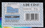 Compact Cassette Maxell UDI-CD 60 Type I Normal 1996 Europe