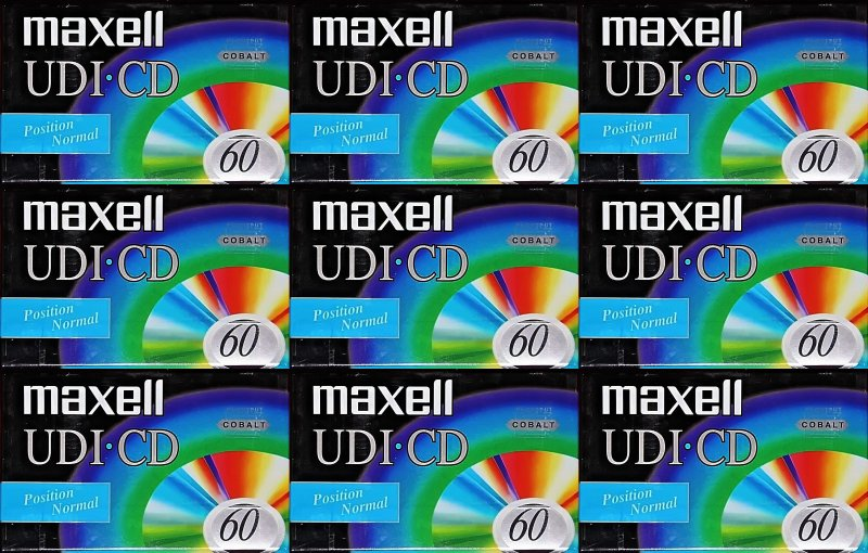 Compact Cassette: Maxell / Hitachi Maxell - UDI-CD 60